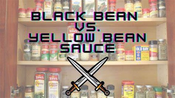 Can you use black bean sauce instead of yellow bean sauce?