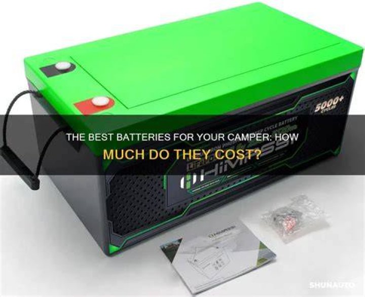 How much do RV House batteries cost?