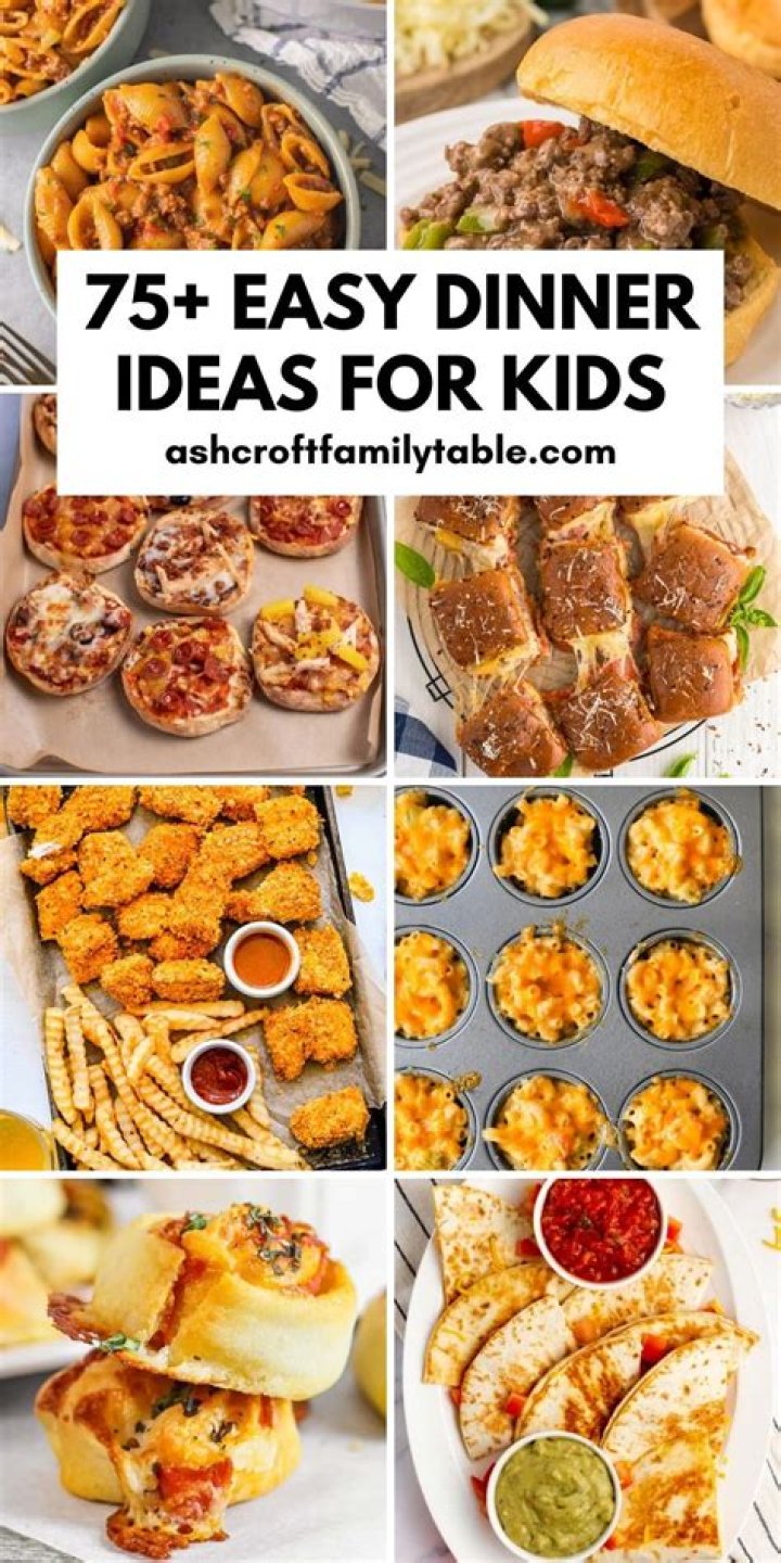 What is for dinner with kids?